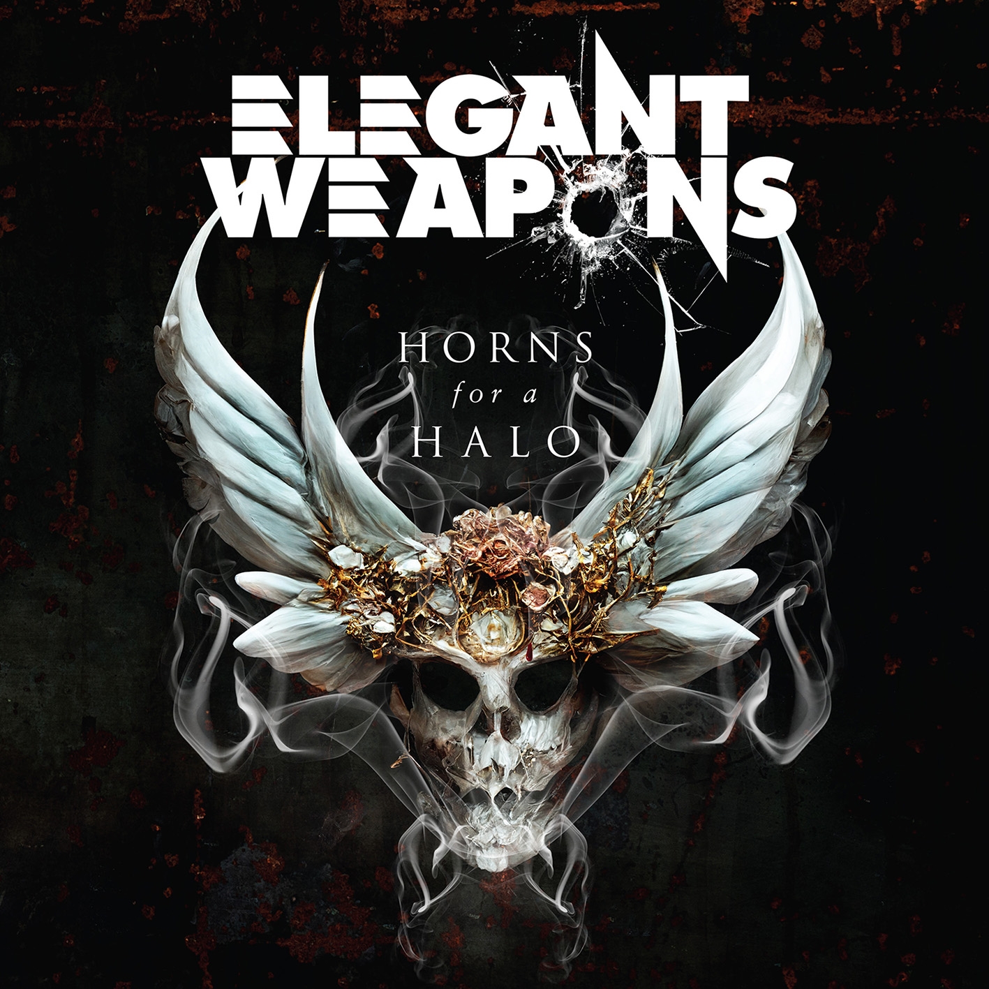 elegant weapons horns for a halo artwork